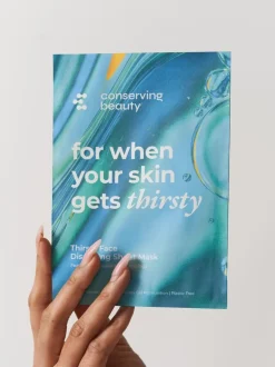 Conserving Beauty Thirsty Face Dissolving Sheet Mask | MECCA