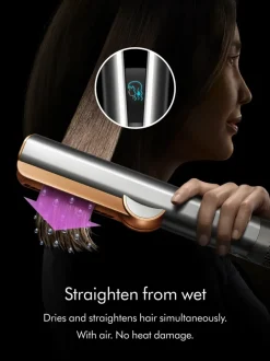 Dyson Airstrait™ Straightener Strawberry Bronze | MECCA