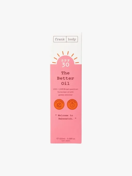 Frank Body The Better Oil SPF30 | MECCA