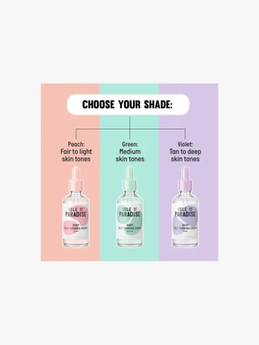 Isle of Paradise Self-Tanning Body Drops | MECCA