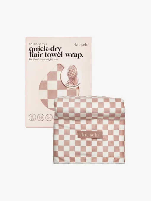 Kitsch Extra Large Quick-Dry Hair Towel Wrap | MECCA
