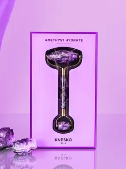 Knesko Amethyst Gemstone Roller - MECCA