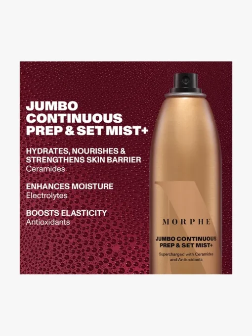 Morphe Jumbo Continuous Prep & Set Mist+ | MECCA